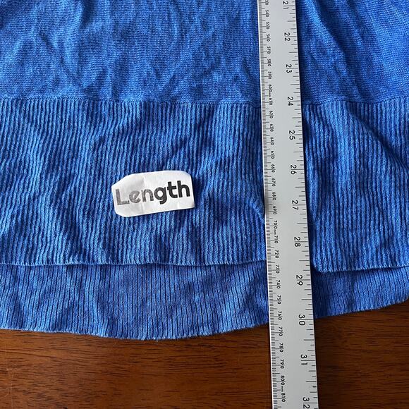 Lilly Pulitzer Women's M/L Sweater 100% Linen Tunic V-Neck Coastal Resort Preppy - Picture 10 of 11